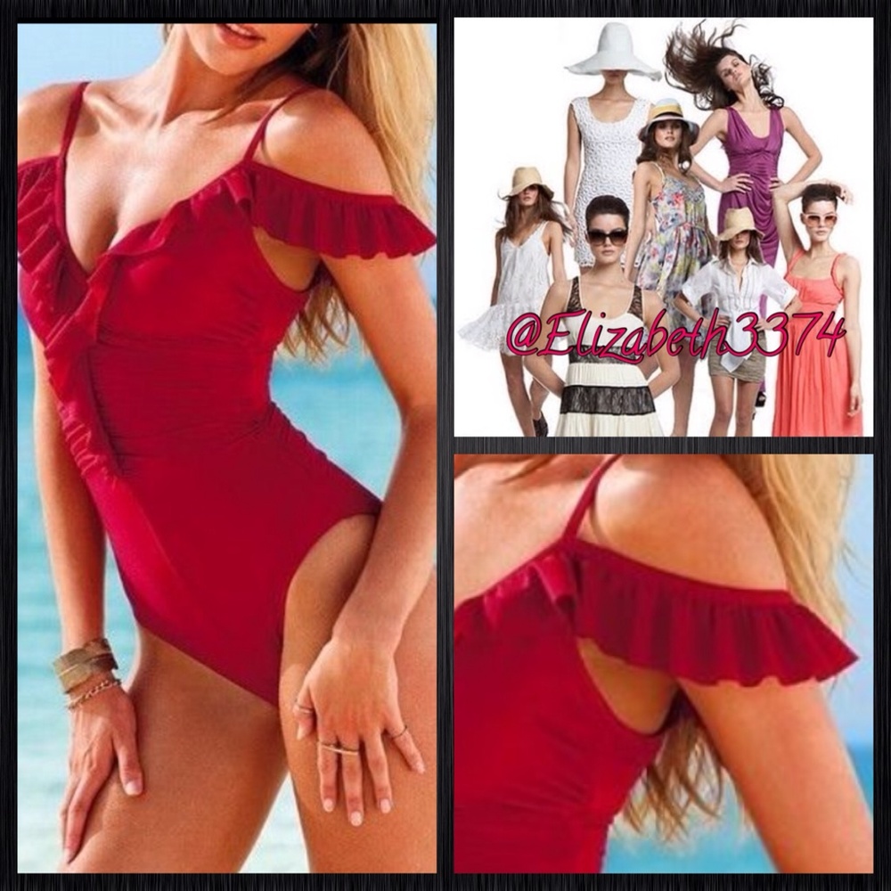 Brand new red swimsuit